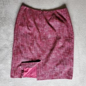 Vintage Bill Blass Raspberry Pink Silk Sui…